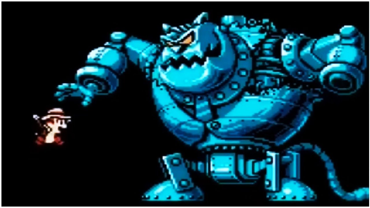 Disney's Chip 'n Dale Rescue Rangers 2 - All Bosses (Nes)