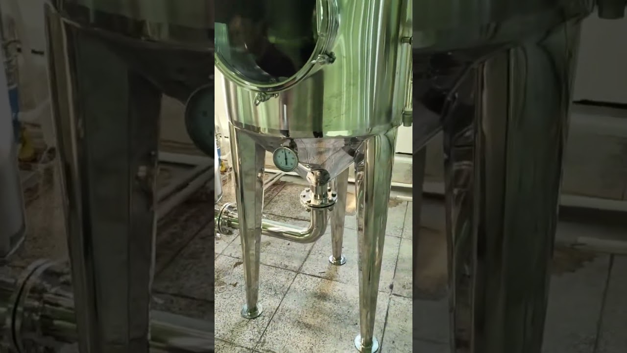 Single-Effect Concentrator Working Medicine Liquid Ethanol Concentration Equipment