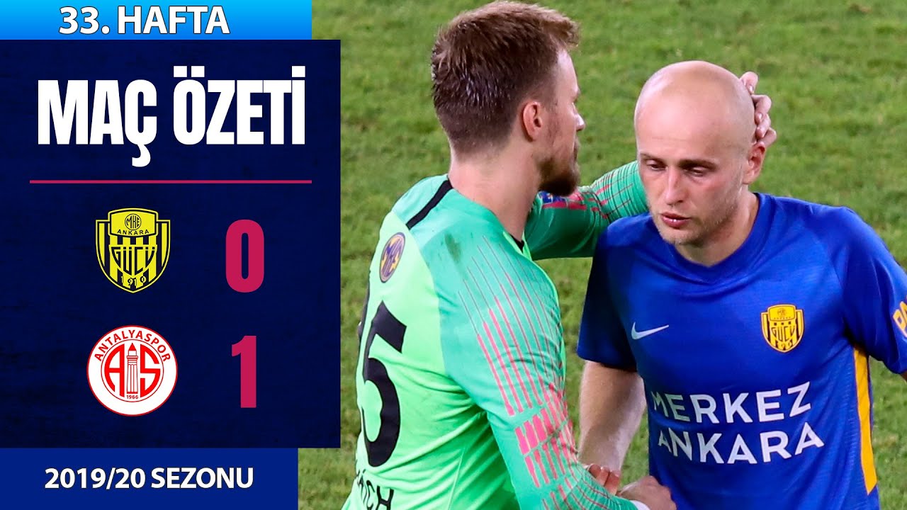 MKE Ankaragücü (0-1) FTA Antalyaspor | 33. Hafta - 2019/20