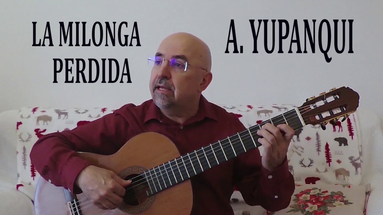 Andrés Pino (guitarra) La milonga perdida. A. YUPANQUI