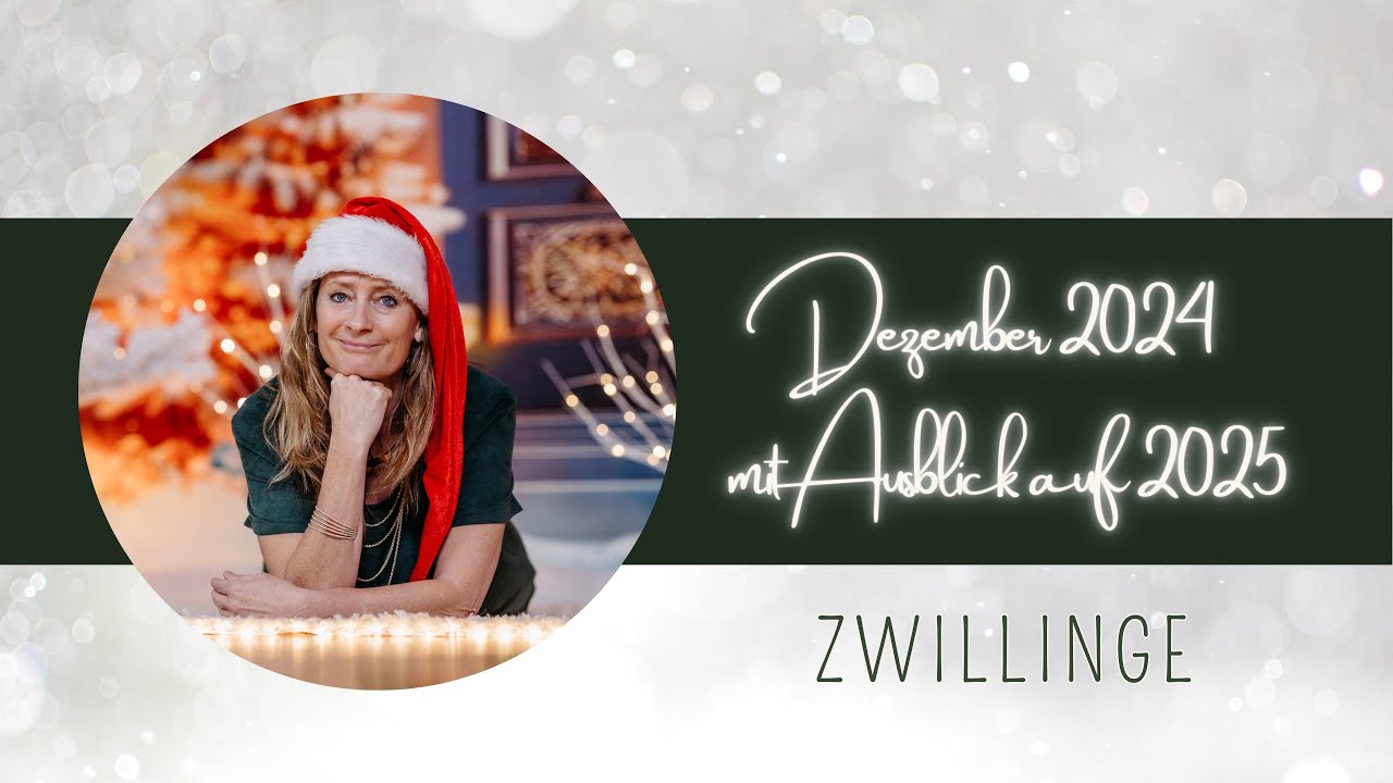 ZWILLINGE ♊️ - DEZ.2024 mit Ausblick auf 2025 / Dein SEELENAUFTRAG 📖 wartet auf dich!