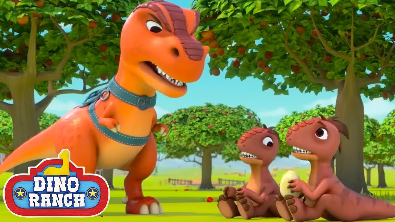 ¡T-Rex contra Raptors! | Dino Ranch Español