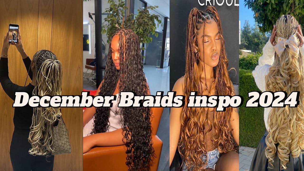 Top 10 Braids Hairstyles to Try This December | Trendy & Chic Ideas #blackgirltiktok