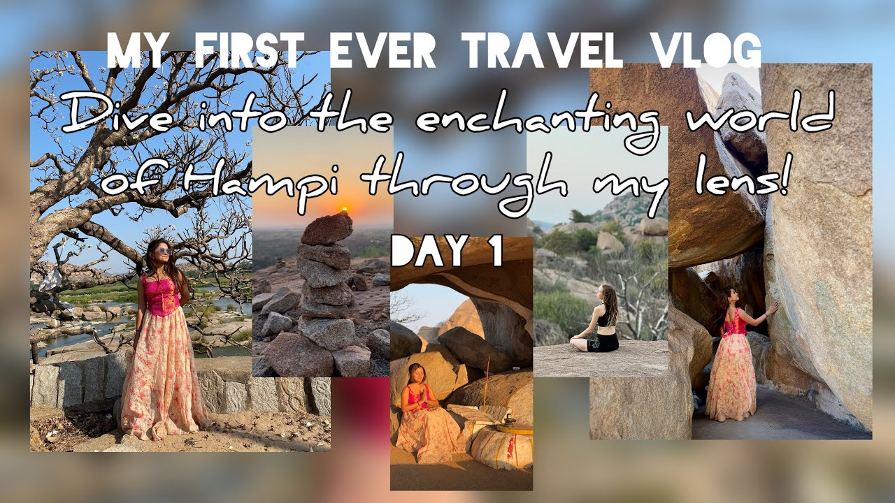 Solo trip to Hampi! Day 1 travel vlog | Exploring the Enchantment Through My Lens! Suruchis vlog