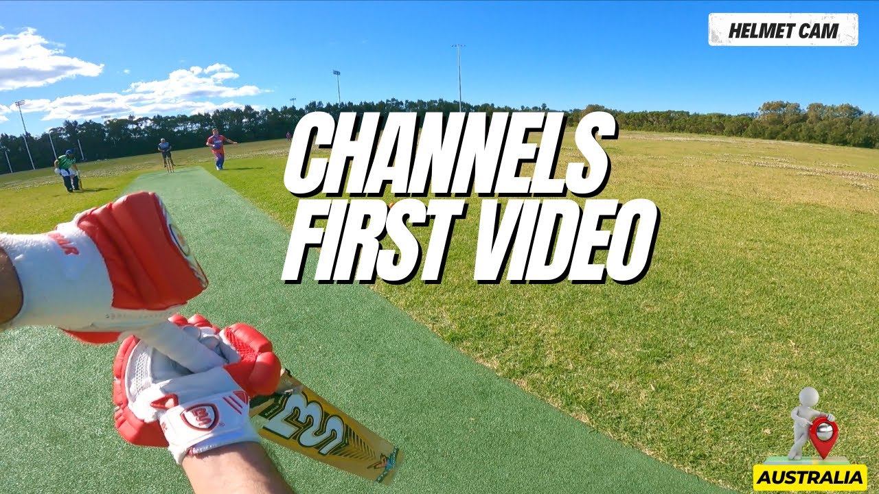 My First Video of GOPRO Cricket Content in Australia