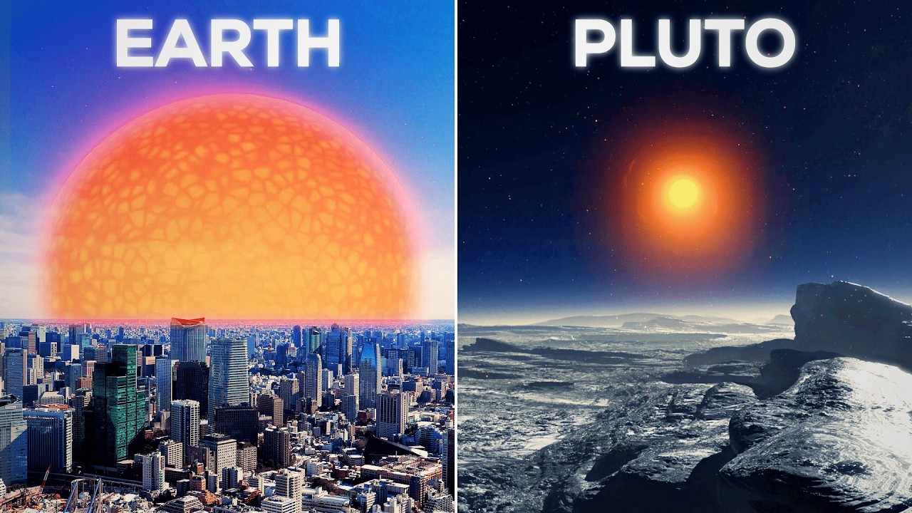 What If Sun Become Red Giant | View From Different Planets