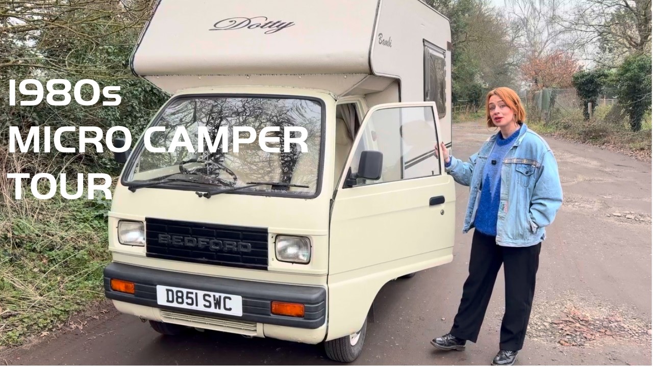 Rare Bedford Bambi Vintage Micro Camper Van Walkthrough Tour