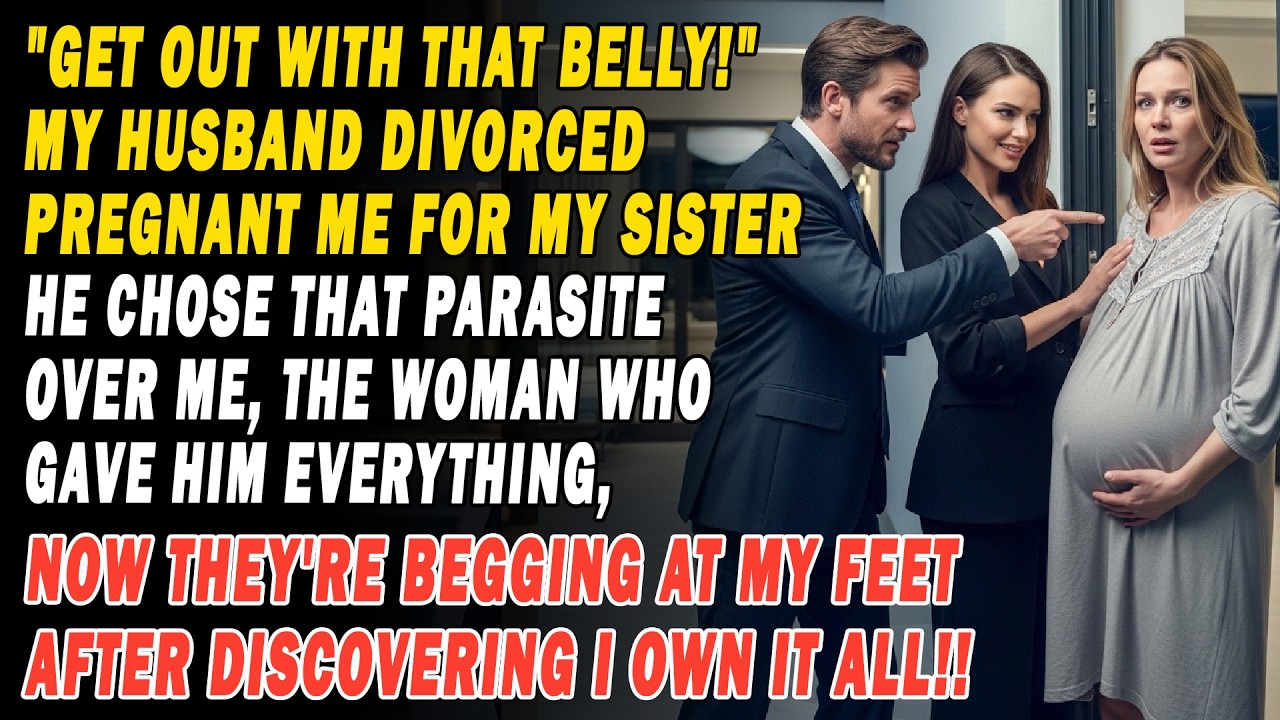 🤬 Get Out With That Belly! 🚪 My Husband Divorced Pregnant Me 🤰💔 For My Sister 🐍...