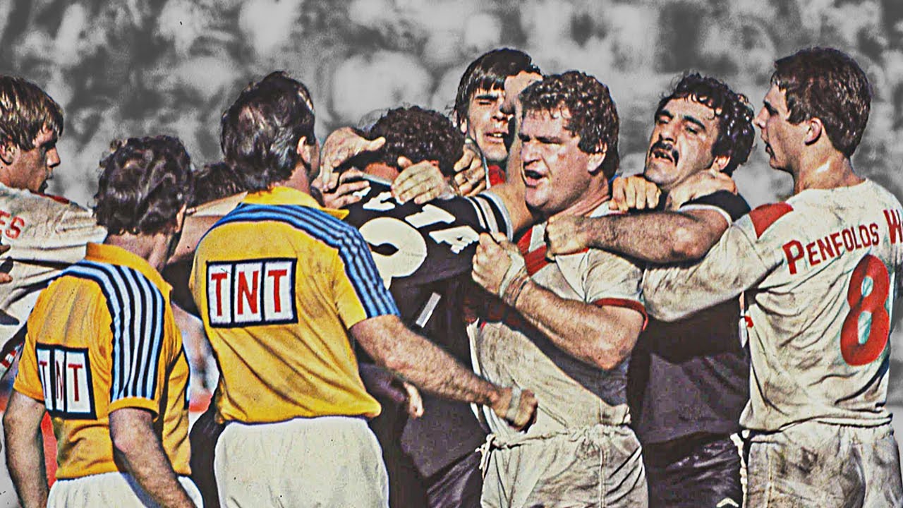 Brutal Old School Rugby You&rsquo;ll Never See Again | Massive Hits & Brawls