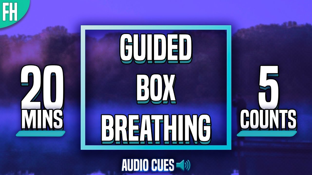 Guided Box Breathing - 20 Minute Meditation (5-5-5-5)
