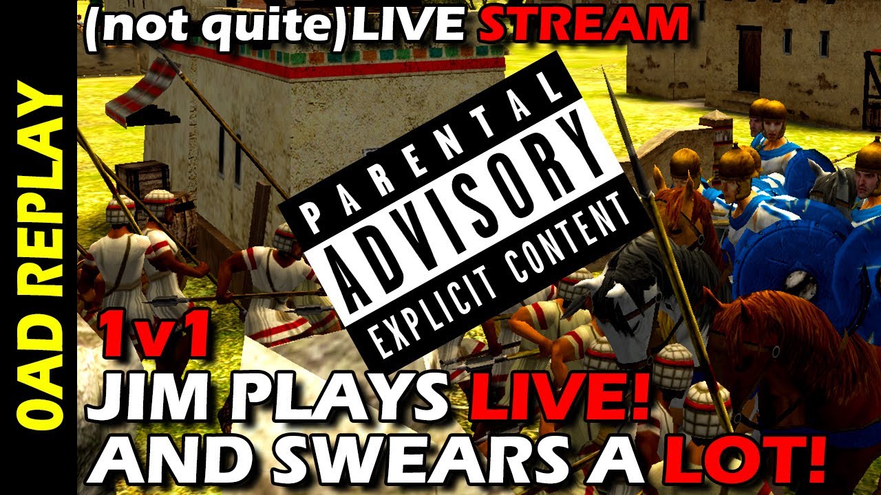0AD - 1v1 Jim Plays Live! And Swears a Lot!