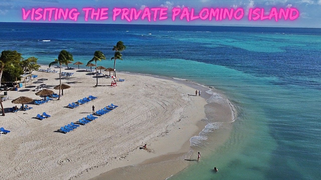 Visiting the Private Palomino Island In Puerto Rico!