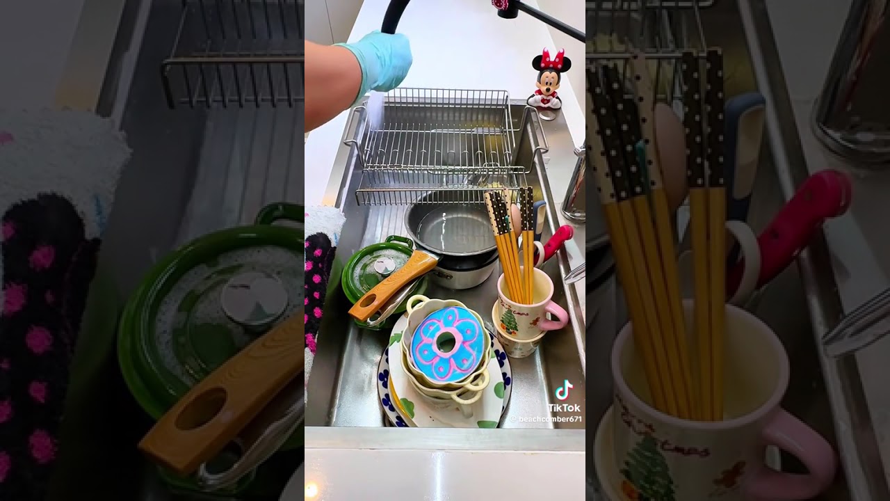 ASMR dishwasher clean kitchen ideas 