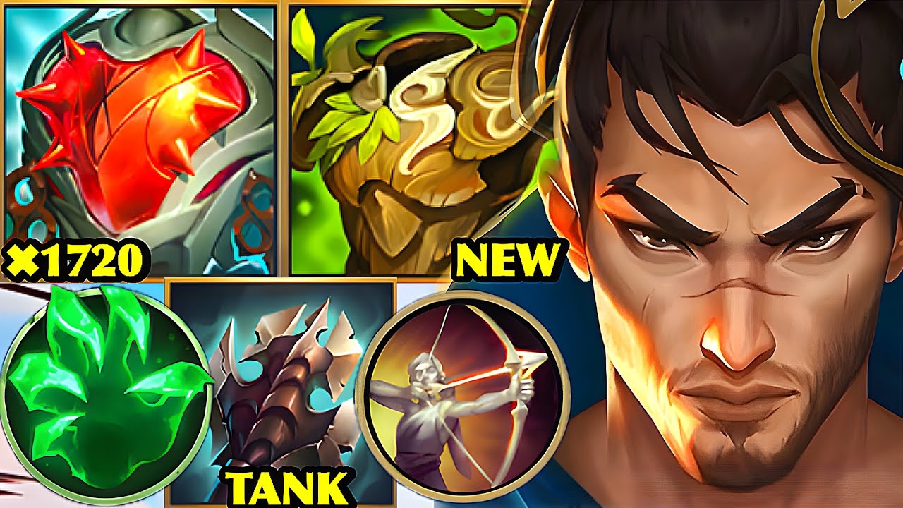 Wild Rift China Yasuo Top – BROKEN HEARTSTEEL × WARMOG MAX TANK YASUO Build & Runes