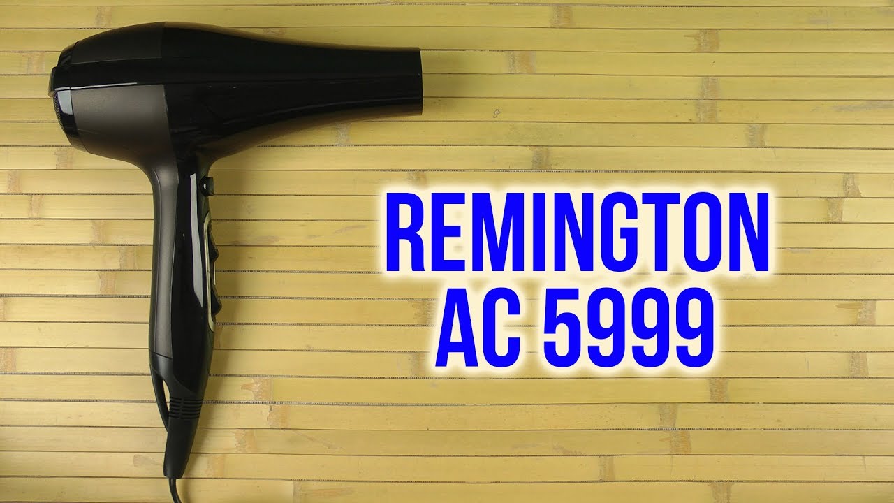 Распаковка REMINGTON AC 5999