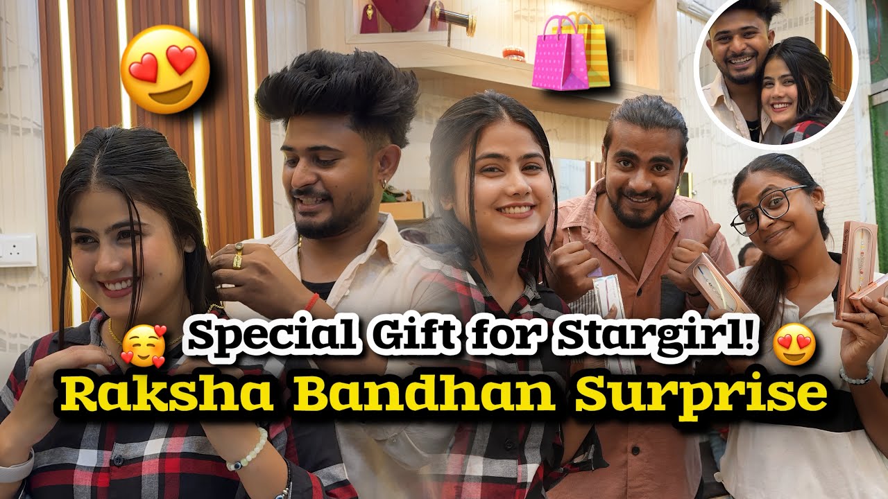 Raksha Bandhan Shopping 🛍️ | Special Gift for Stargirl ✨| starboi 