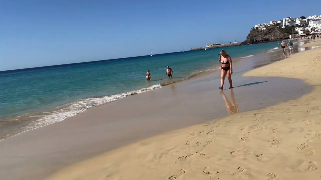 Fuerteventura Morro Jable Beach Walk