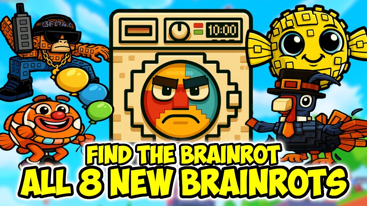 How to get ALL 8 NEW BRAINROTS in Find the Brainrot 272 Roblox