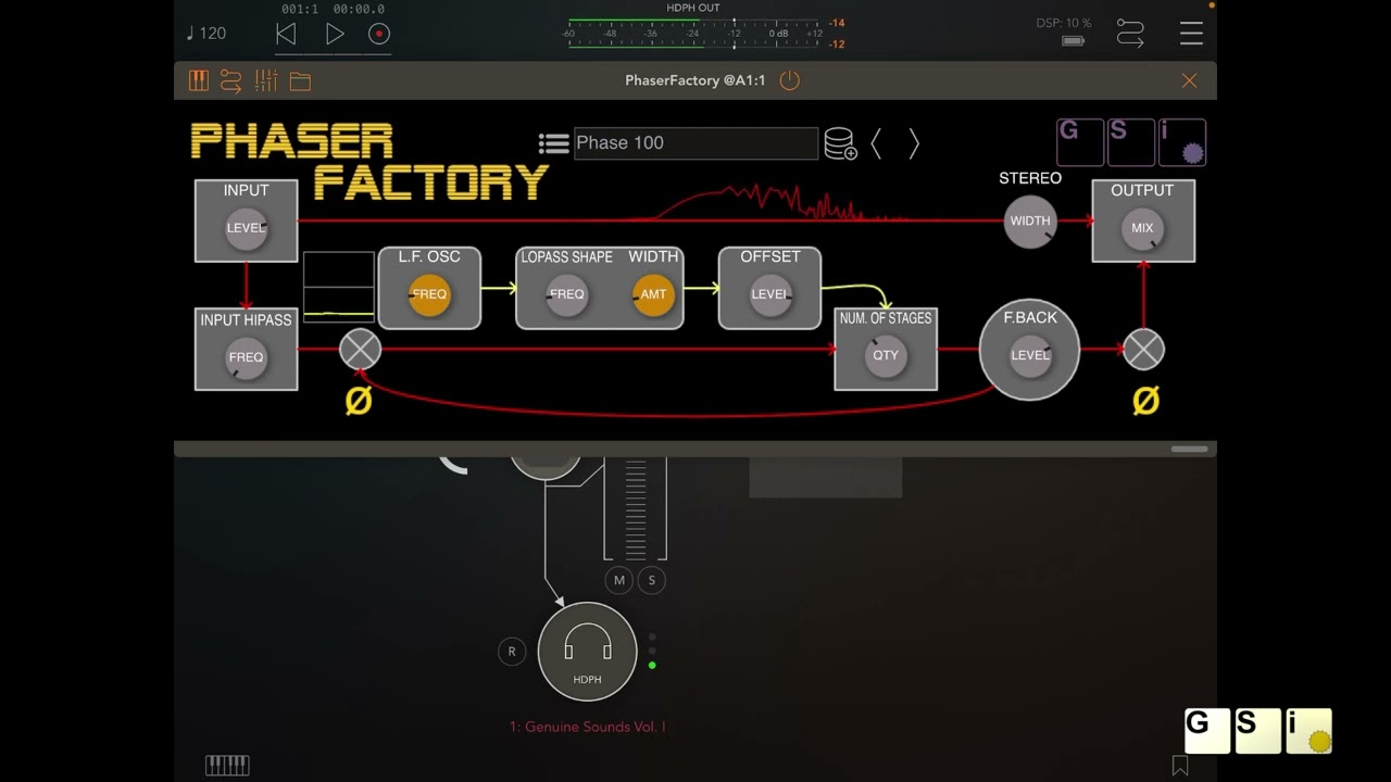 Demo of GSi Phaser Factory