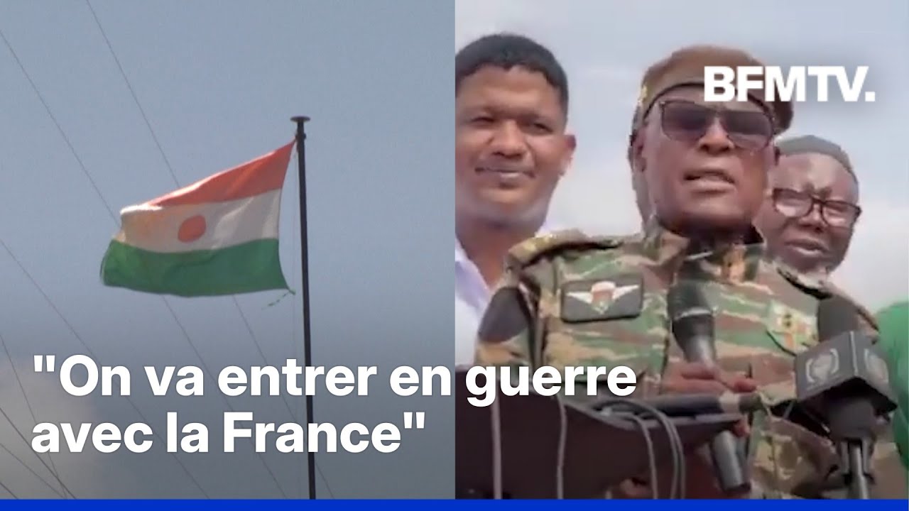 Le Niger appelle sa population &agrave; se &ldquo;pr&eacute;parer&rdquo; &agrave; une &ldquo;guerre avec la France&rdquo;