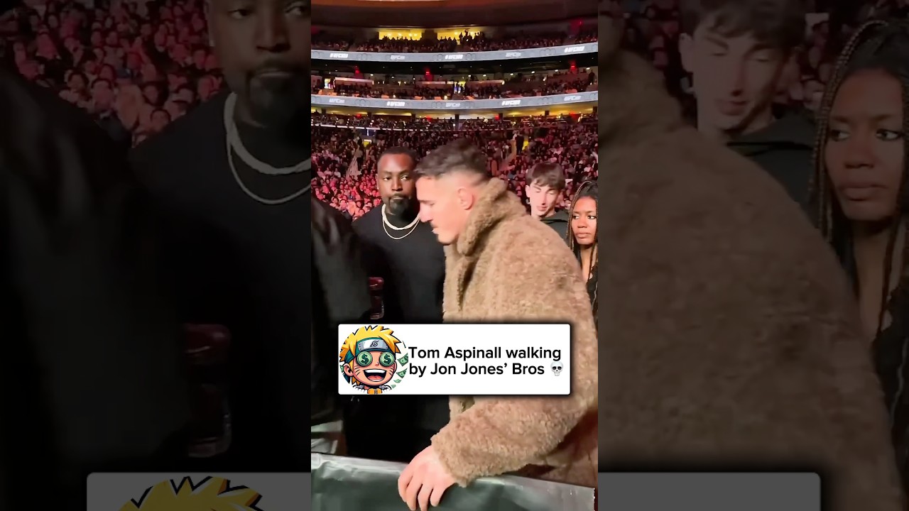 Tom Aspinall Accidentally Runs Into Jon Jones Brothers 🤣