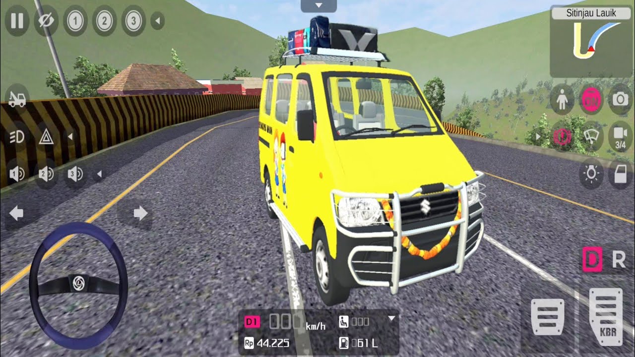 Maruti Suzuki Eeco Car Game | BUSSID New Car Mod - Bus Simulator Indonesia Android Gameplay Video