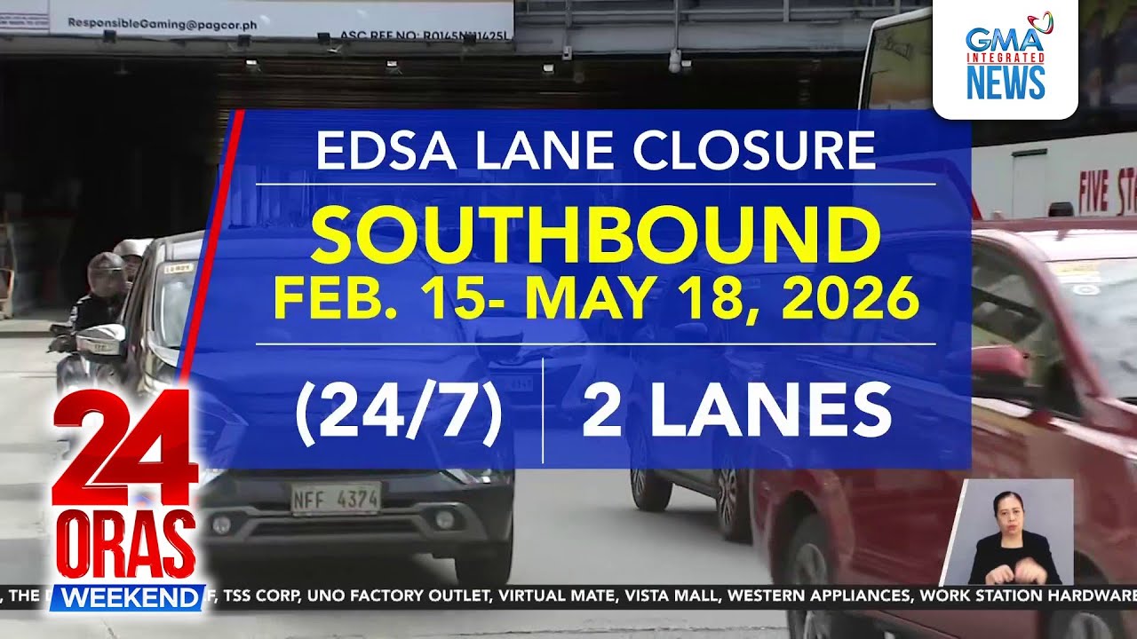North EDSA closures for MRT-7 turnback track connection | 24 Oras Weekend