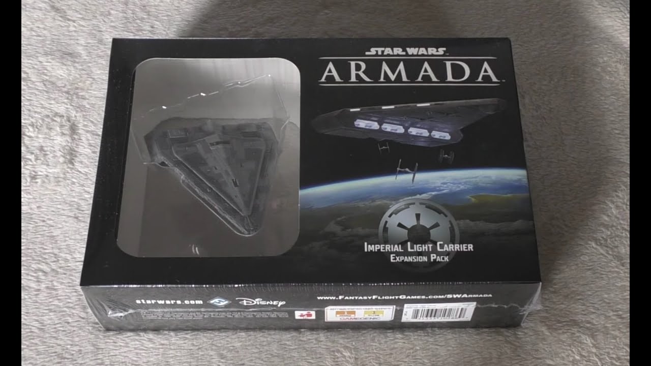 STAR WARS ARMADA - Quasar Light Carrier - Unboxing