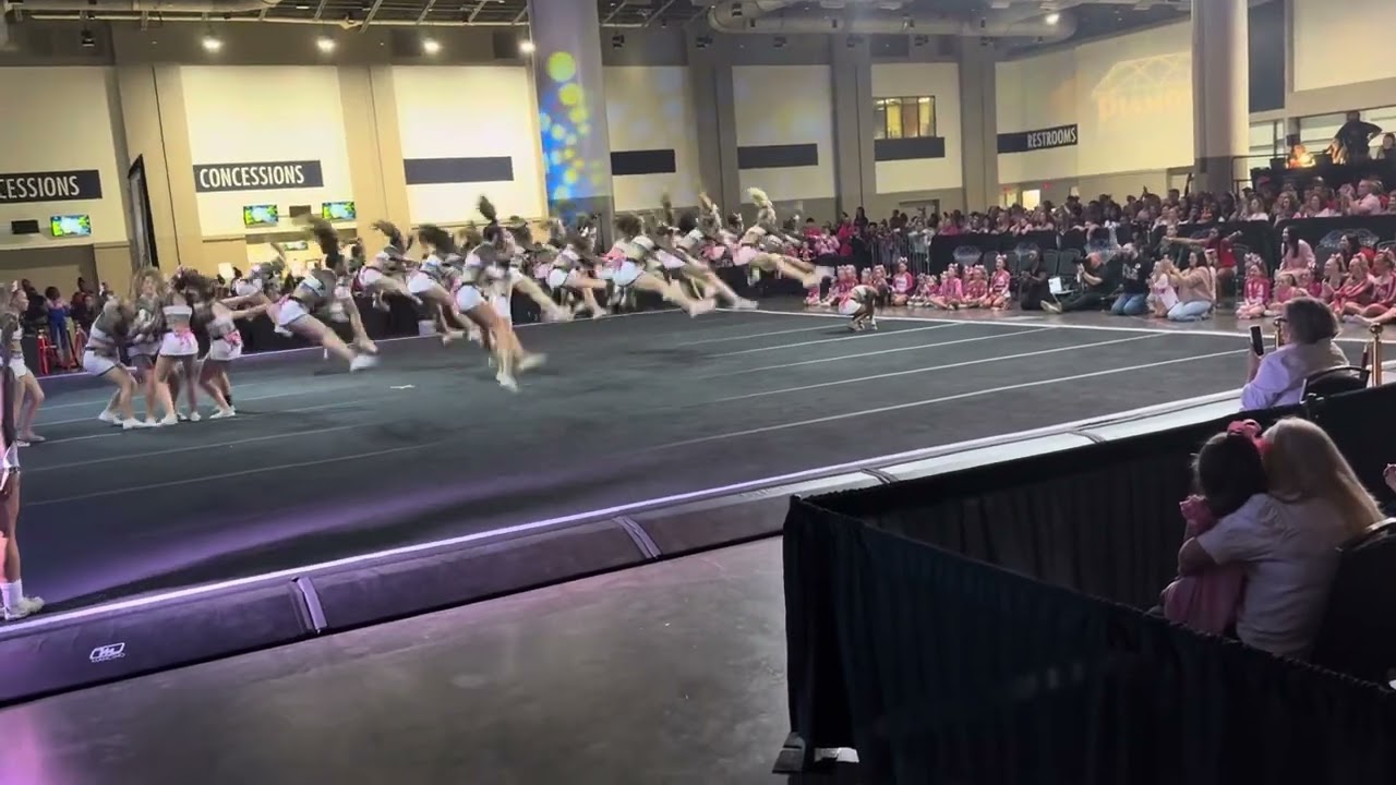 Cheer Savannah,  Lady Lace, Level 6 with  @diamondcheeranddance