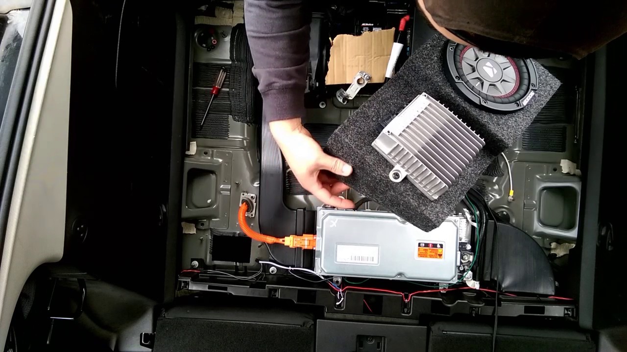 Gen 1 Chevy Volt - Bose Sub Upgrade