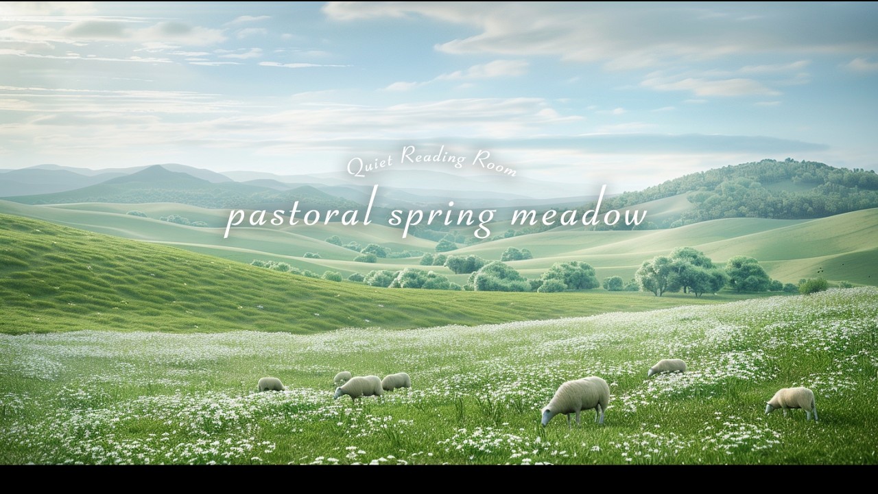 pastoral spring meadow 🌿 relaxing music for reading, work, study & deep focus