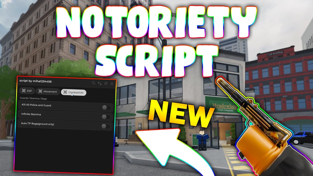 *NEW* Notoriety Script (PASTEBIN 2025) (ESP ALL , KILL ALL POLIVR ASND GUARD , INF STAMINA )