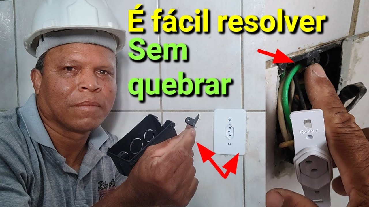 Consertar caixinha sem quebrar a cerâmica ou a parede!