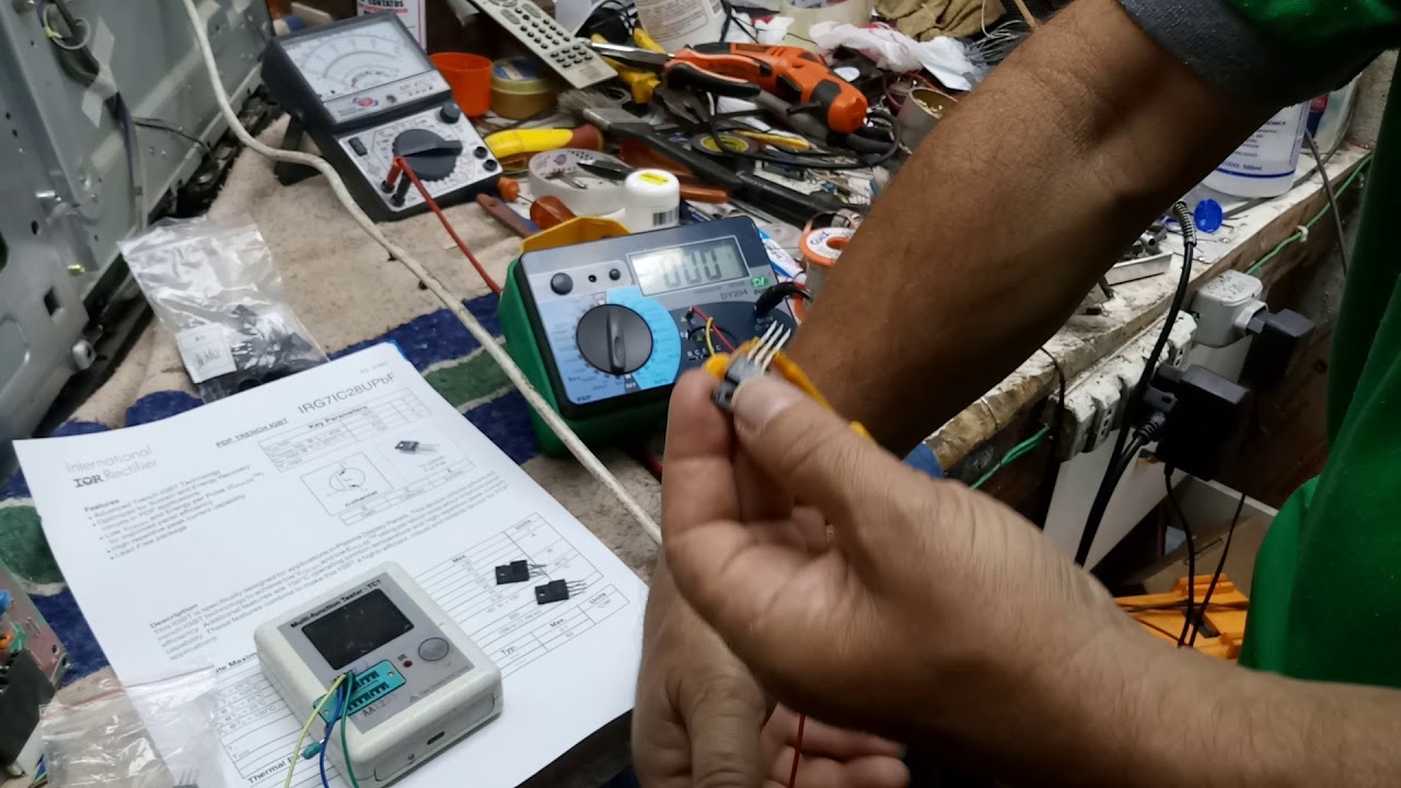 TESTANDO TRANSISTORES FALSOS.COM ESSE EQUIPAMENTO SABERA SE O TRANSISTOR E FALSO OU VERDADEIRO