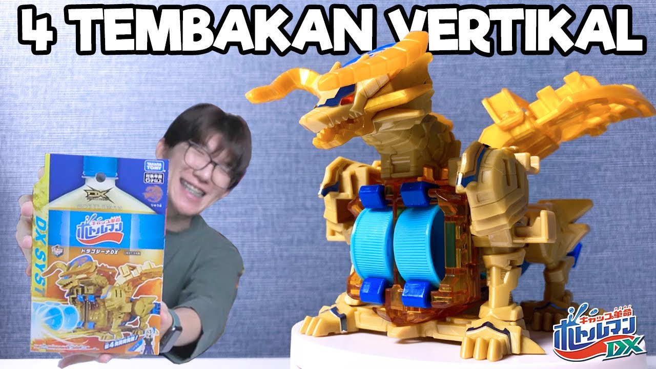 BOTTLEMAN RAJA TERAKHIRI!! Unboxing Dragogina DX - Bottleman Indonesia