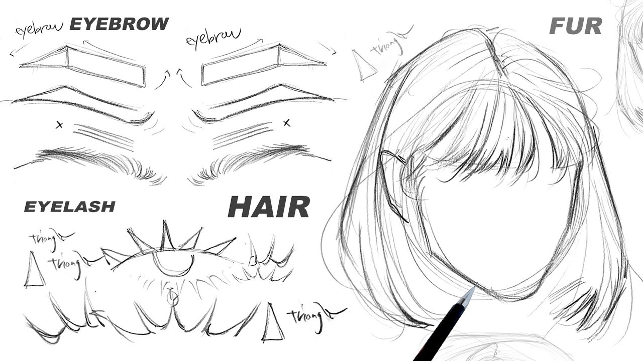 ✍🏻 REAL CLASS - HAIR, EYEBROW, EYELASH - [ TOTAL HAIR ] ✍🏻
