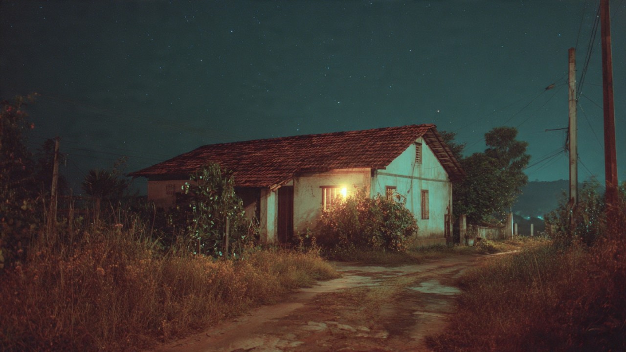 A COISA QUE BATIA NO TELHADO TODA MADRUGADA
