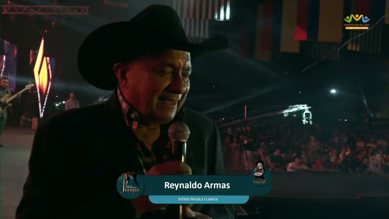 Reynaldo Armas En Villavicencio 2022 Torneo Internacional del Joropo