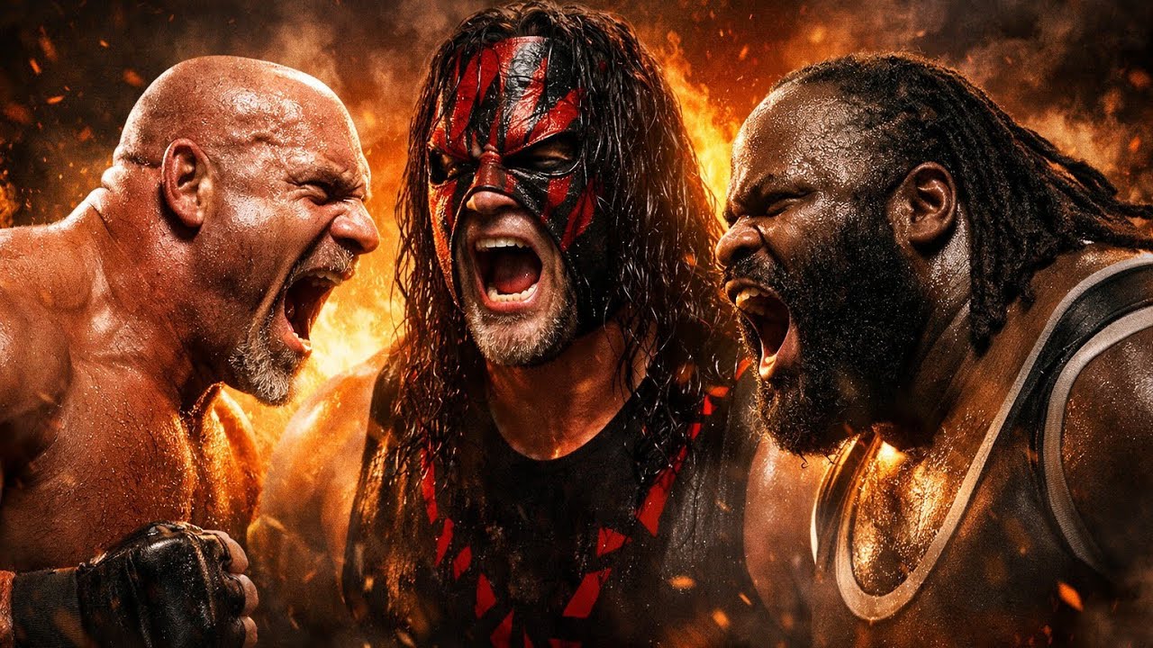Goldberg vs Kane vs Mark Henry – Triple Threat Monster Battle | WWE 2K26