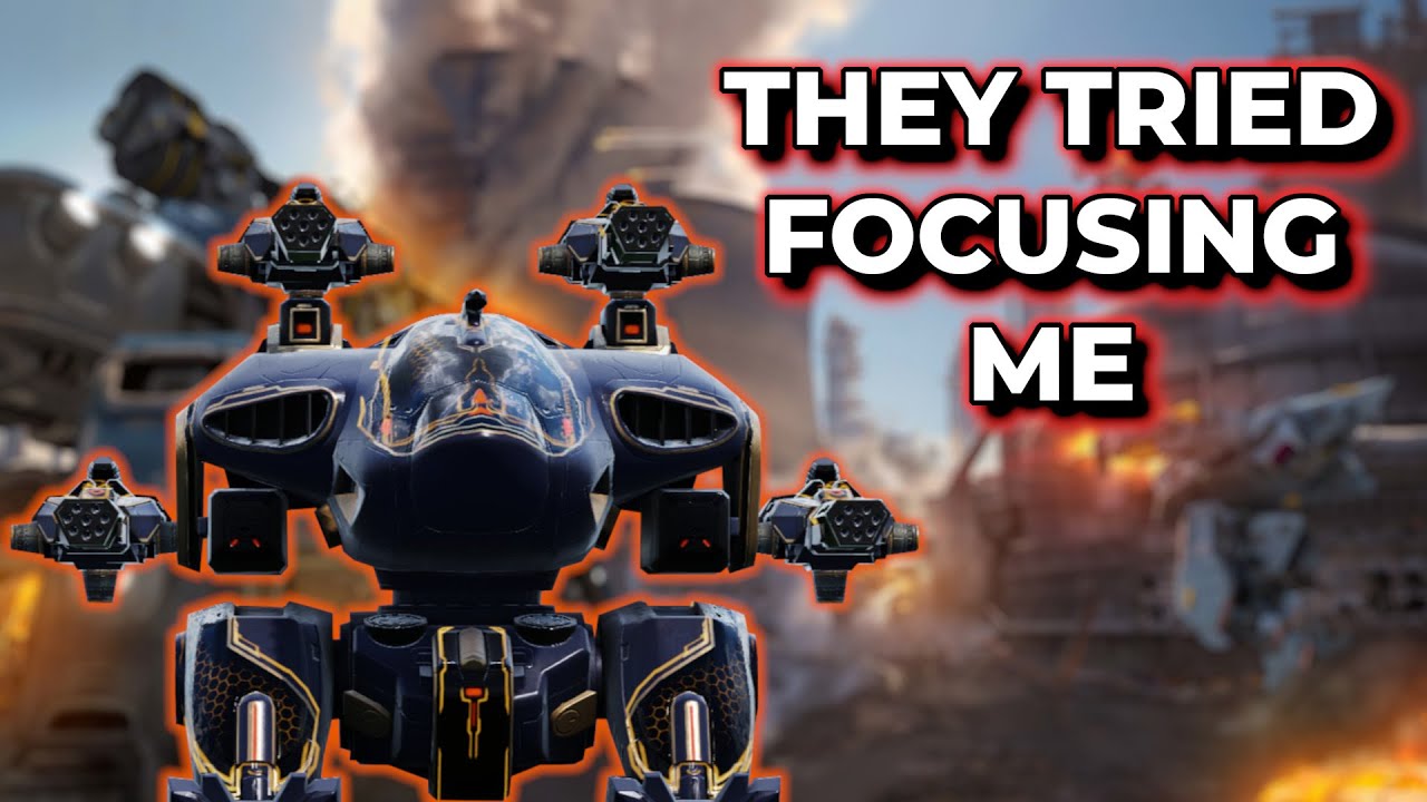 WR - Enemy Squad Tried Focusing Me Out... This Is What Happened| War Robots