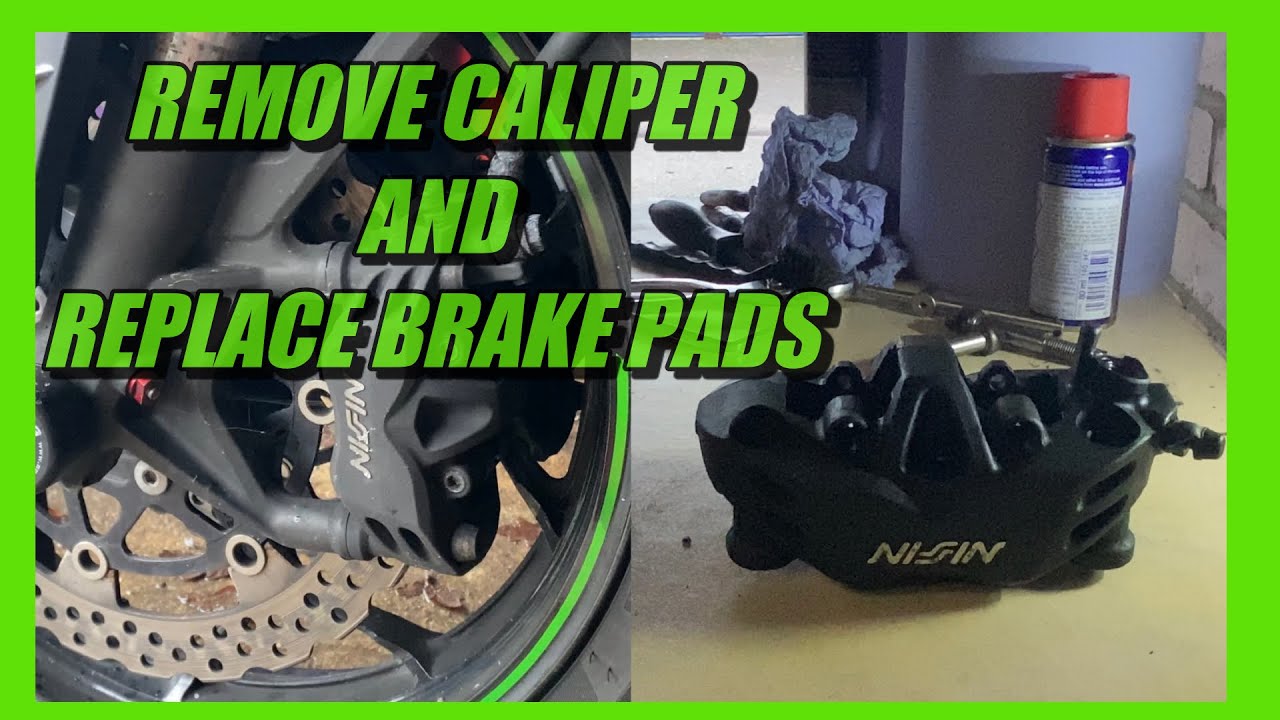 ZZR1400 FITTING NEW BRAKES. REMOVAL OF CALIPERS CLEAN AND REFIT
