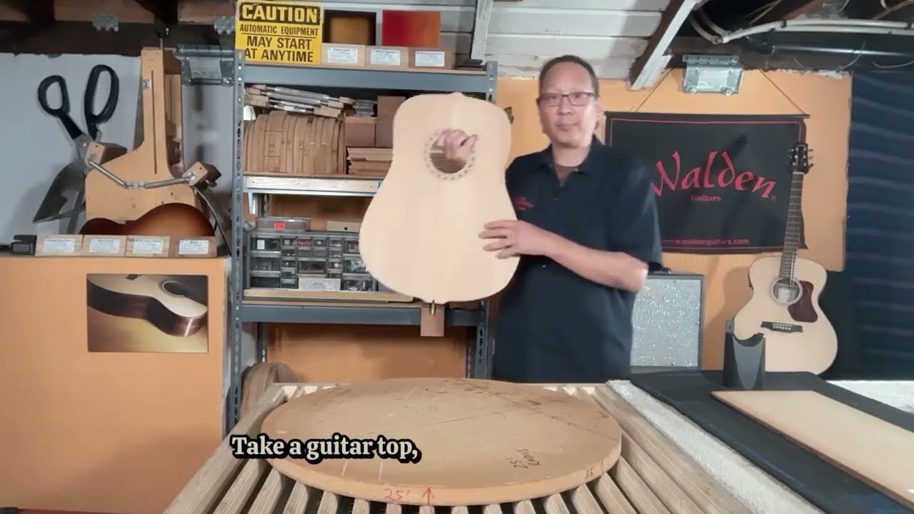 Luthier Explains Why Acoustic Guitar Tops Are Built With A 25-Foot Radius