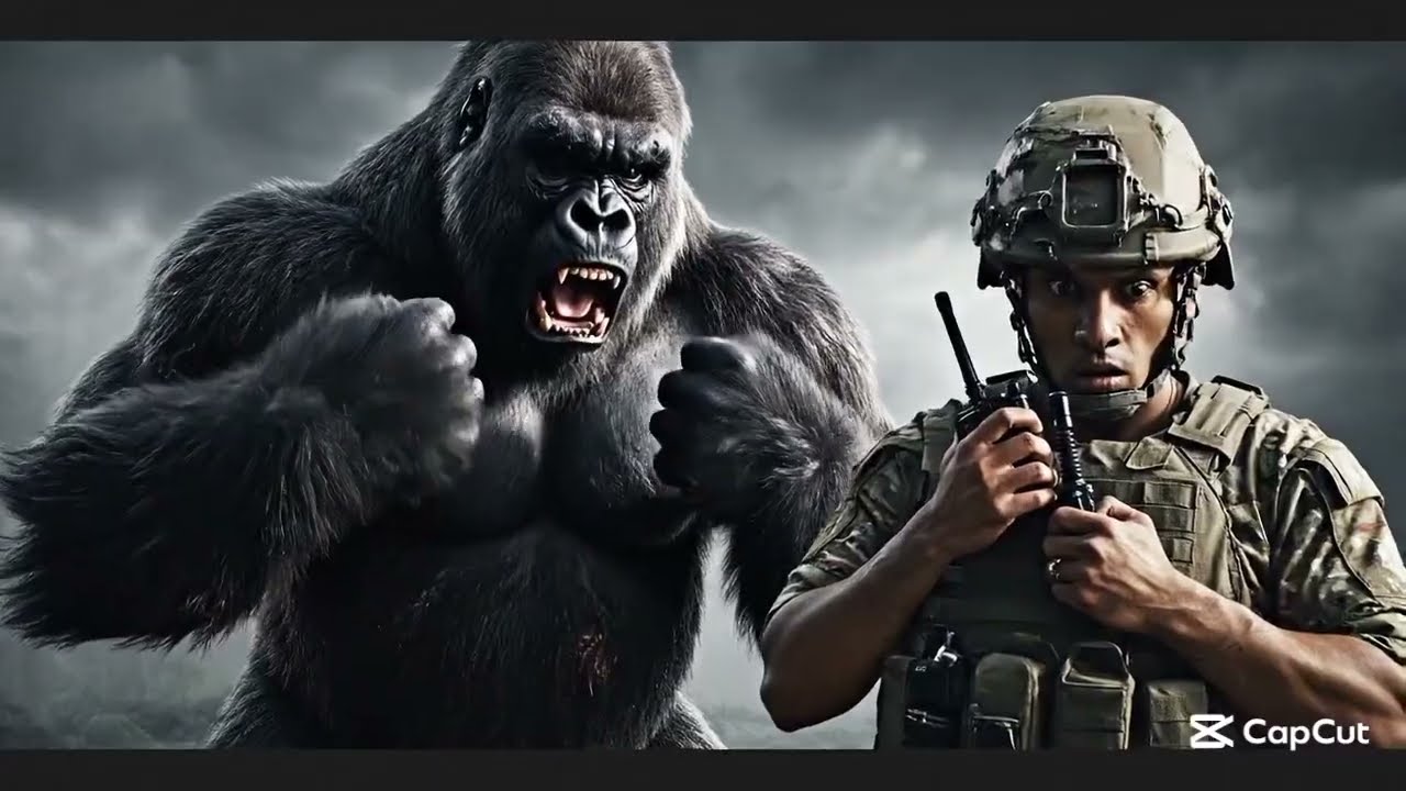 Army Entered the Jungle &ndash; Gorilla & Lion Destroyed Them All (Realistic)