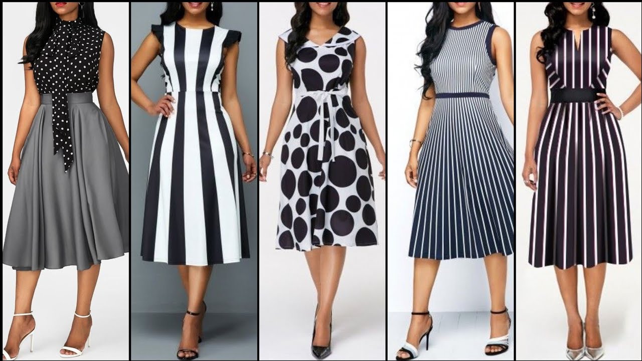Most Beautiful And Outstanding Unique Style ALine /Skater Dresses For Stylish Girls