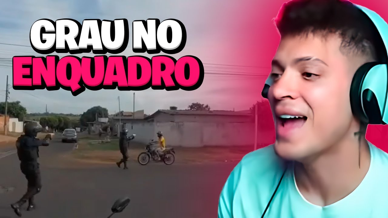 CEROL REAGINDO ENQUADROS DE MOTO (EP. 82)