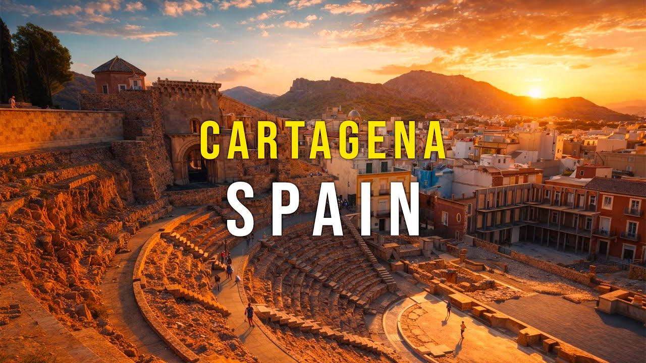 Cartagena Spain 🇪🇸 Walking Tour | Best of Murcia Region 4K