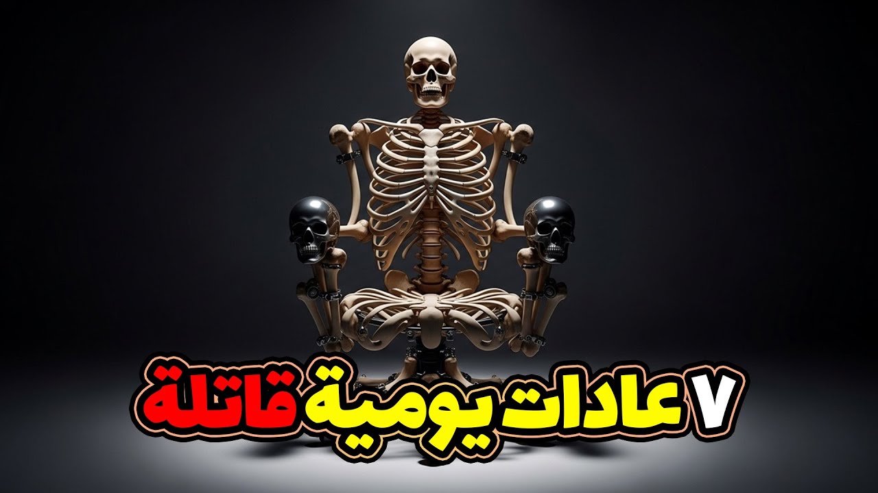 ٧ عادات يومية خطيرة ممكن تنهي حياتك
