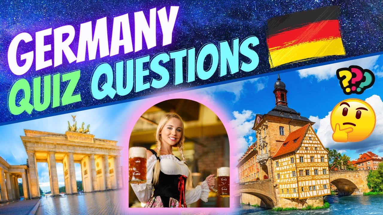 🇩🇪 Quiz Of The World Germany Edition | General Knowledge Quiz Questions