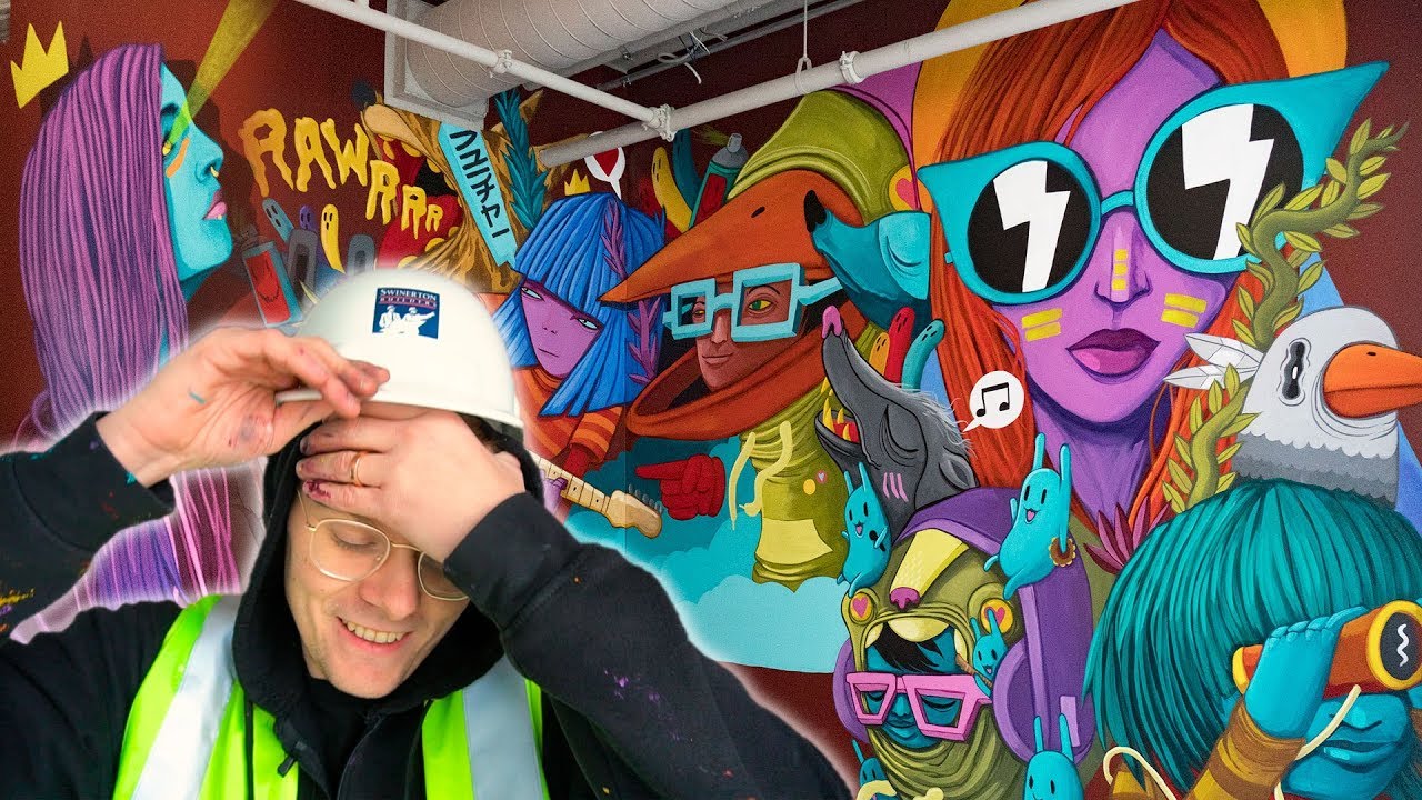Making Murals for Big Corporate Clients - Ten Hundred