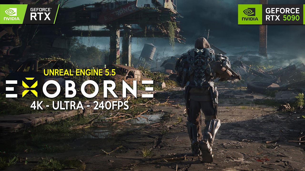 EXOBORNE New Beta Gameplay | Most Insane UNREAL ENGINE 5 GRAPHICS like Cyberpunk and Off The Grid